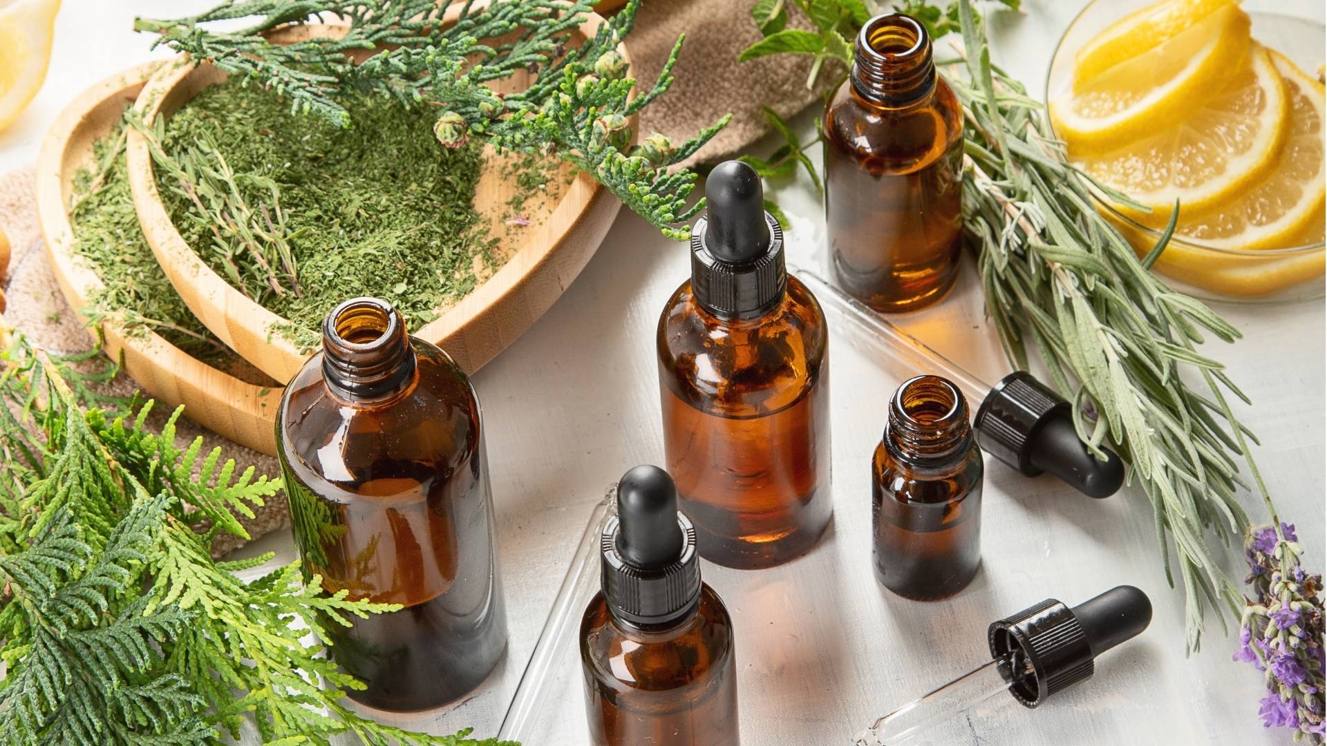 hindqozu yağı, lavanda, rozmarin